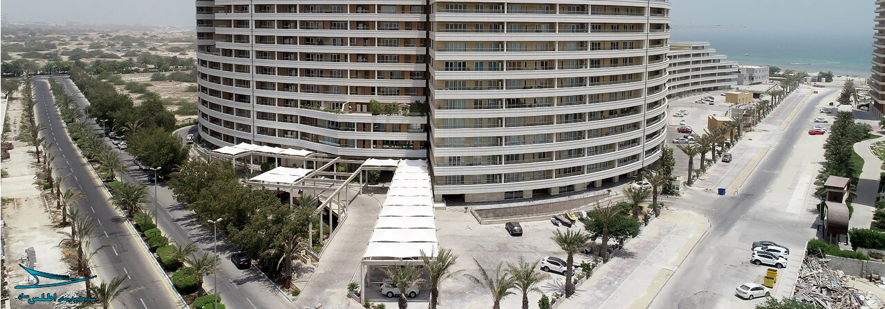 پکیج کامل سازه پارچه ای مجتمع مسکونی ساحلی کرانه 1 کیش